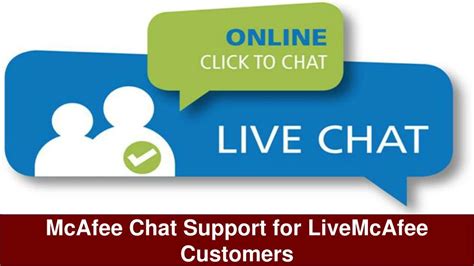 mcafee chat.